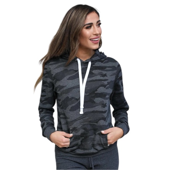 Reflex Dark Camo Hoodie and Lounge Pants set - Picture 2 of 4